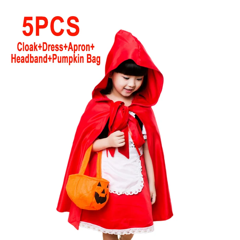 thumbnail image 1 of Disfraz de fantasía de Halloween para niñas, vestido de diablo de fantasía para bebés, bruja de vampiro, Caperucita Roja, Carnaval, 1 of 5