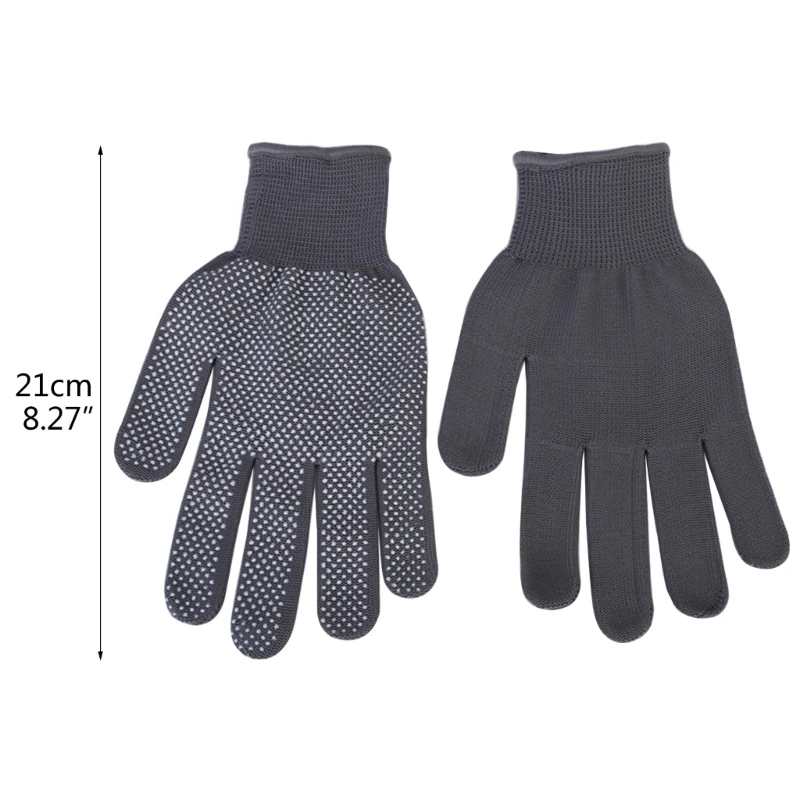 12 Pair Dotted Nylon Work Gloves Single Sided Dotted Working Gloves with Grip G99D 6