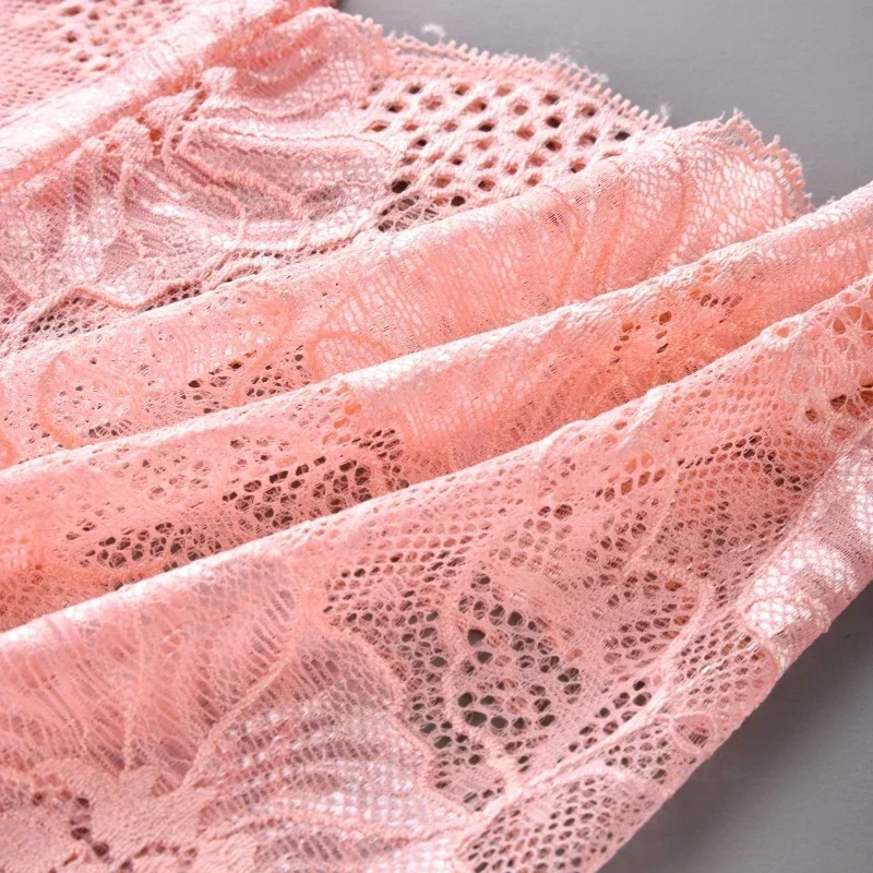6PCS Sexy Briefs High Waist Panties Women Underpants Female Underwear Lace Thongs Breathable Intimate Seamless Lingerie G-string