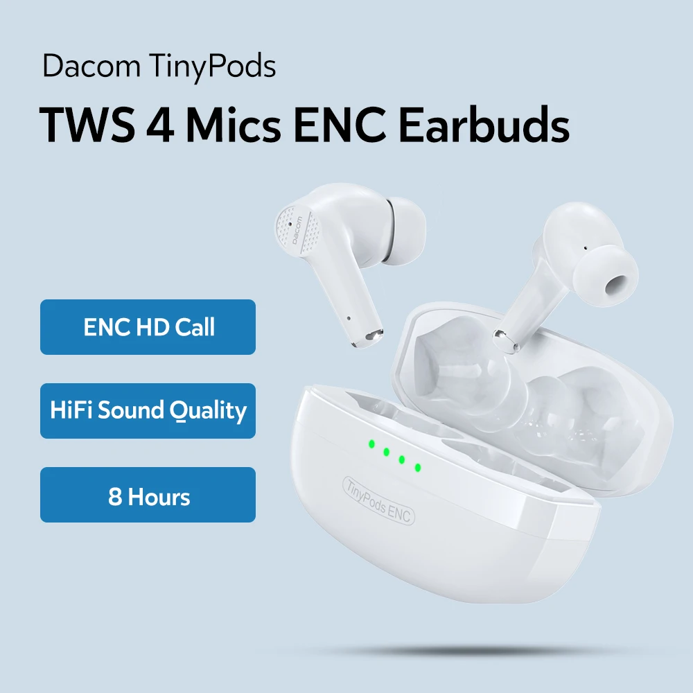 Dacom Tinypods Enc Noise Cancelling 