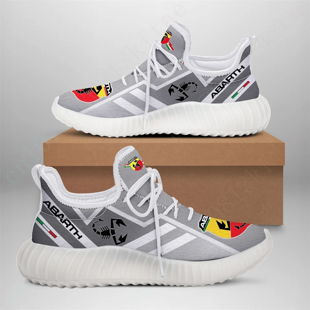 Abarth Men's Sneakers Lightweight Comfortable Male Sneakers Unisex Shoes Big Size Casual Original Tennis Sports Shoes For Men