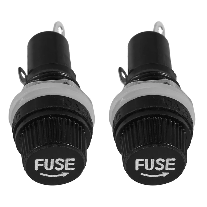 AB46-200 Pcs Electrical Panel Mounted 5 X 20Mm Fuse Holder