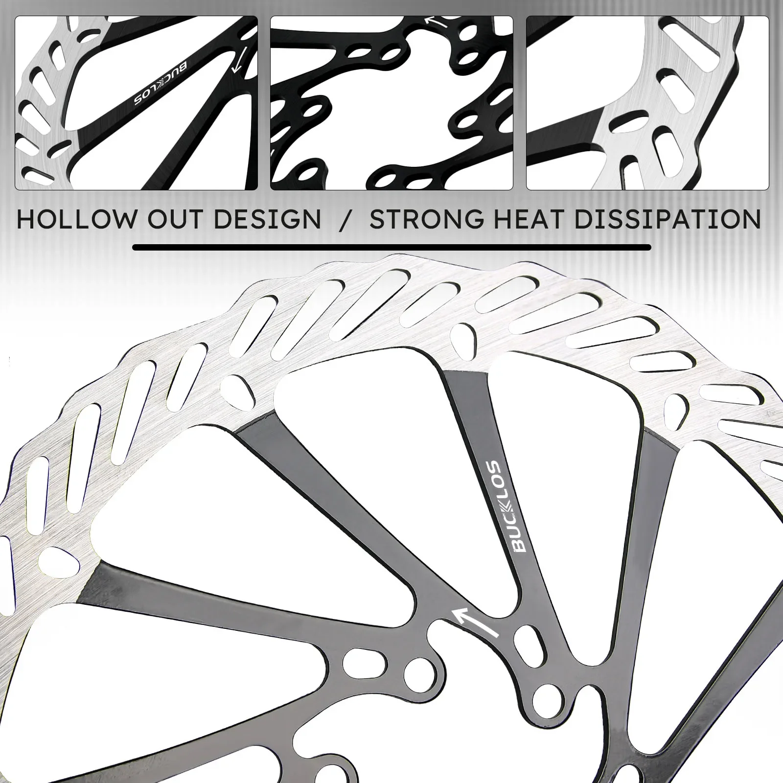 Bike Disc Brake Rotor 160/180/203mm Front Rear Heat Dissipate MTB Road Bike G3CS Hydraulic Brakes bike brake rotor mountain bicycle disc brake bicycle disc brake mountain bike disc brake