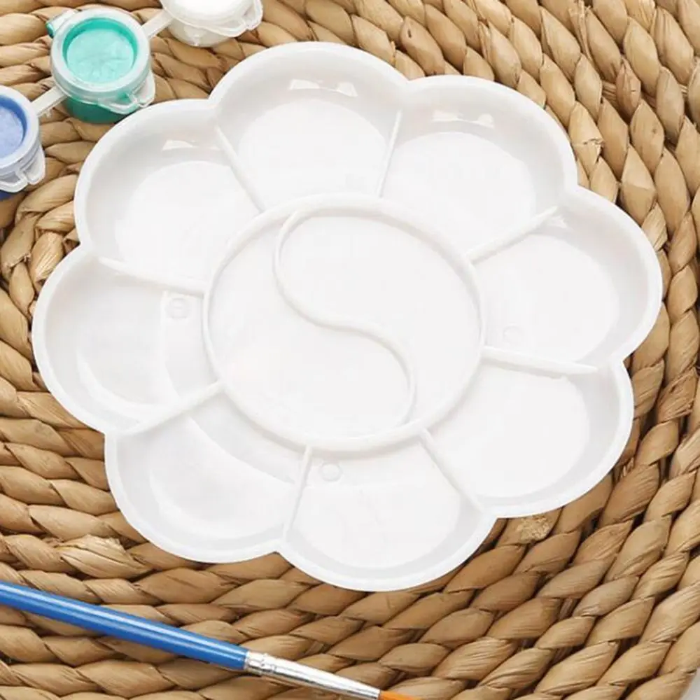Mini Watercolor Art Alternatives Plastic Painting Tool Color Palette Painting Supplies Paint Tray