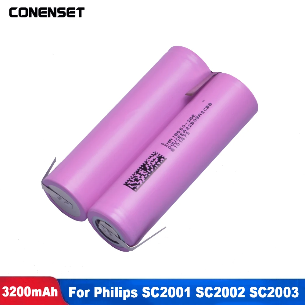 Replacement battery for philips sc2001 sc2002 sc2003 lumea prestige ipl