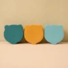 1PCS Baby Cartoon Silicone Feeding Snack Cup Toddle Portable Food Storage Box Portable Snacks Container Children's Tableware 1