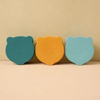 1PCS Baby Cartoon Silicone Feeding Snack Cup Toddle Portable Food Storage Box Portable Snacks Container Children's Tableware 1