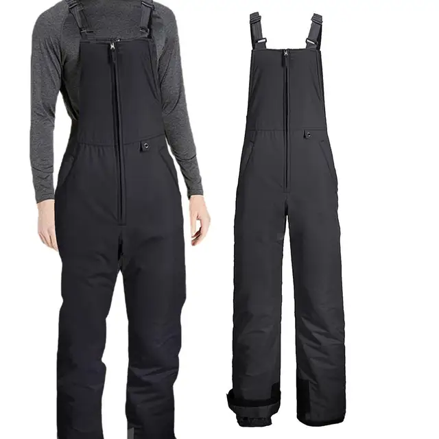 Insulated Pants Men Alpine Swiss Men's Insulated Snow Bib Overalls