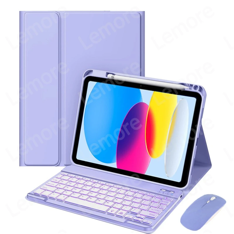 Premium Backlit Keyboard Case with Adjustable Stand