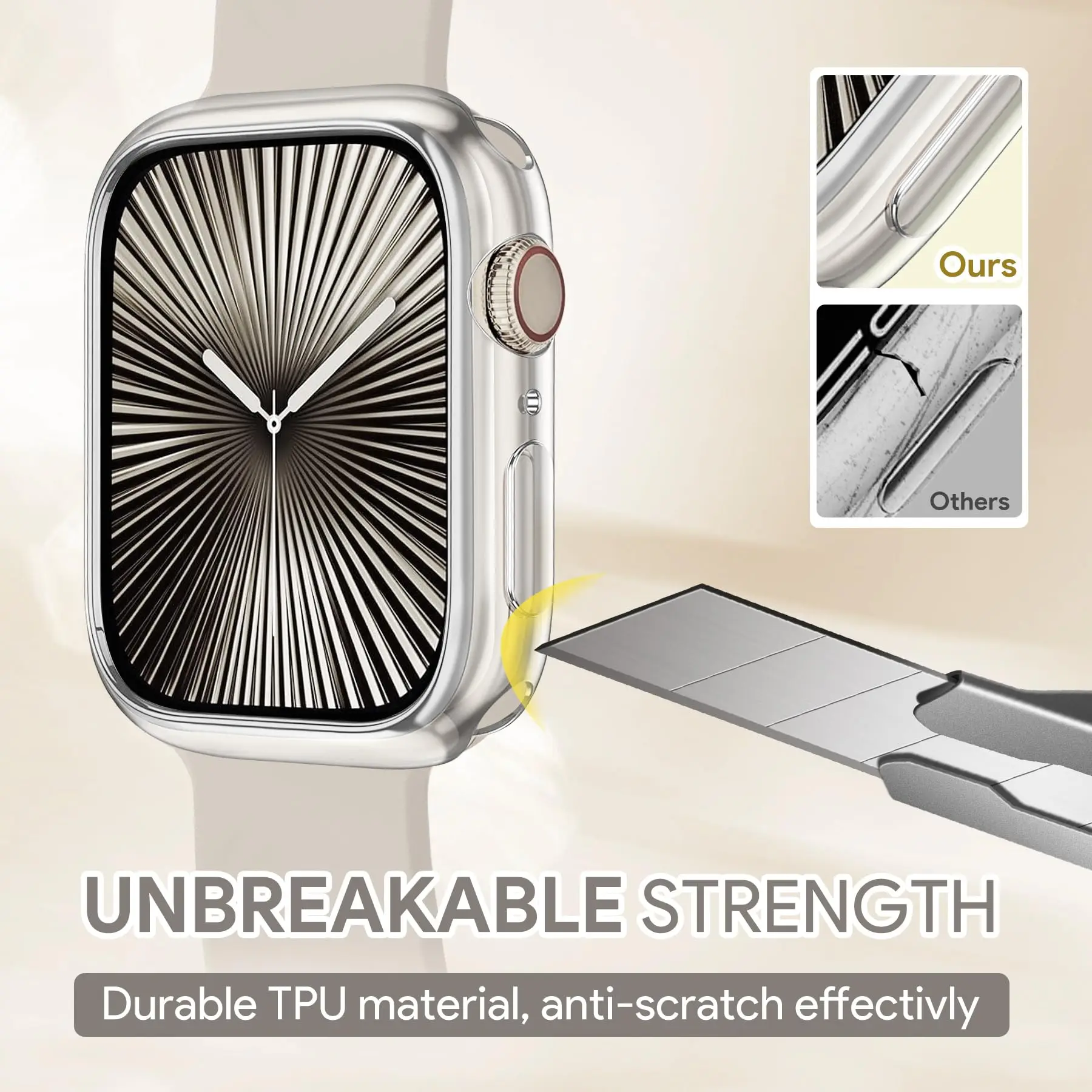TPU Hollow Case - Soft Full Coverage Bumper Shell Protective Cover