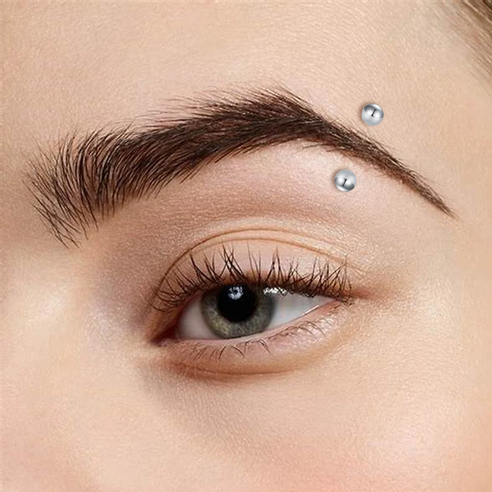 Small Anti Eyebrow Piercing Transdermal Implant Jewelry Mini