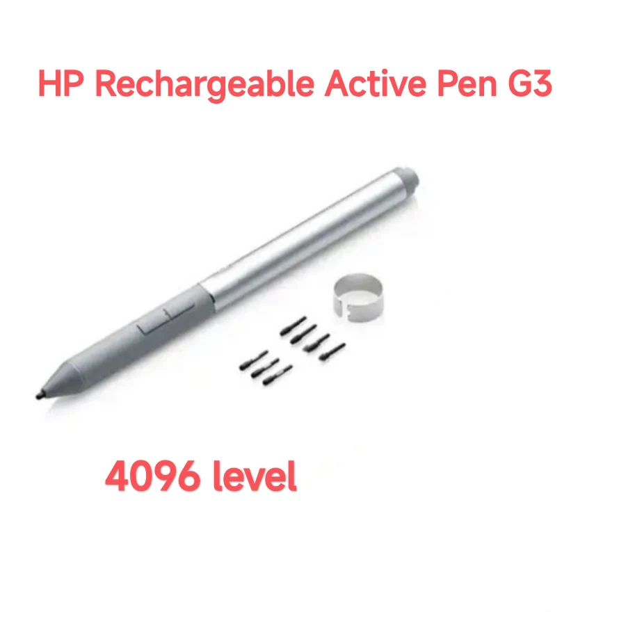 

Original Active Pen G3 Stylus Pen 4096 Rechargeable+7PCS Nibs for HP EliteBook X360 830 1040 G8 Laptop /Elite X2 1013 ZBOOK