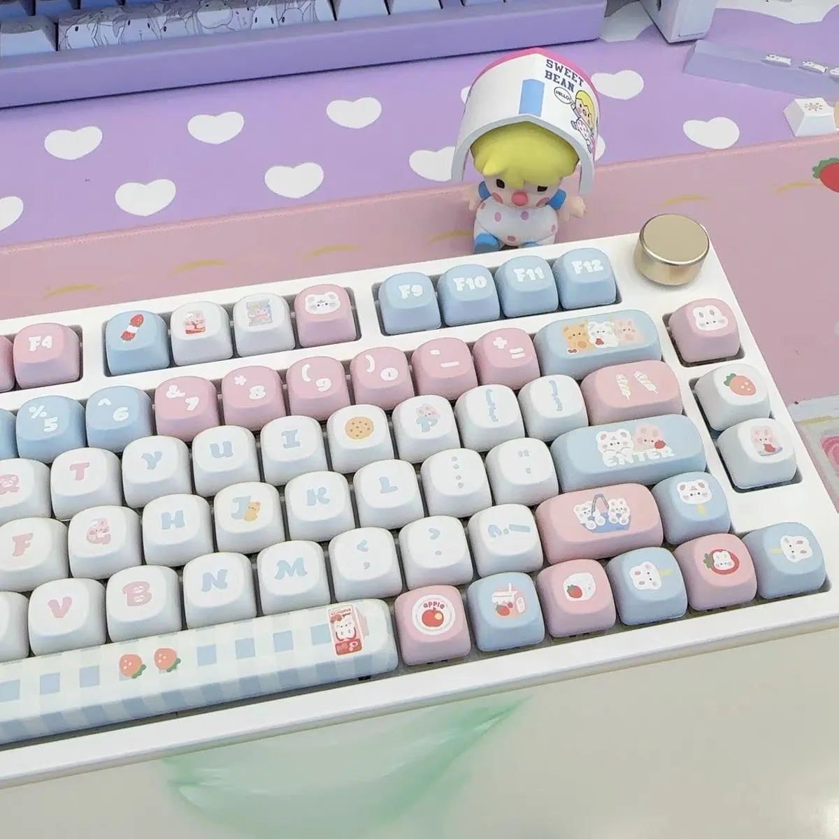 Keycap, térmica, sublimação, teclado mecânico, acessórios do teclado, MOA, bonito
