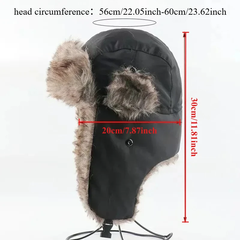 Winter Warm Ear Protection Hat,suitable for Men and Women,bird Catching Ear Mask Hat, Hick Warm Hat,suitable for Outdoor Use