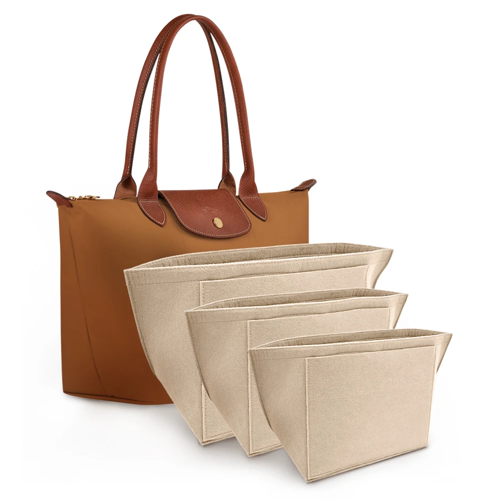 Makeup Organizer Purse Organizer Insert Felt Insert Bag Longchamp Handbag Liner