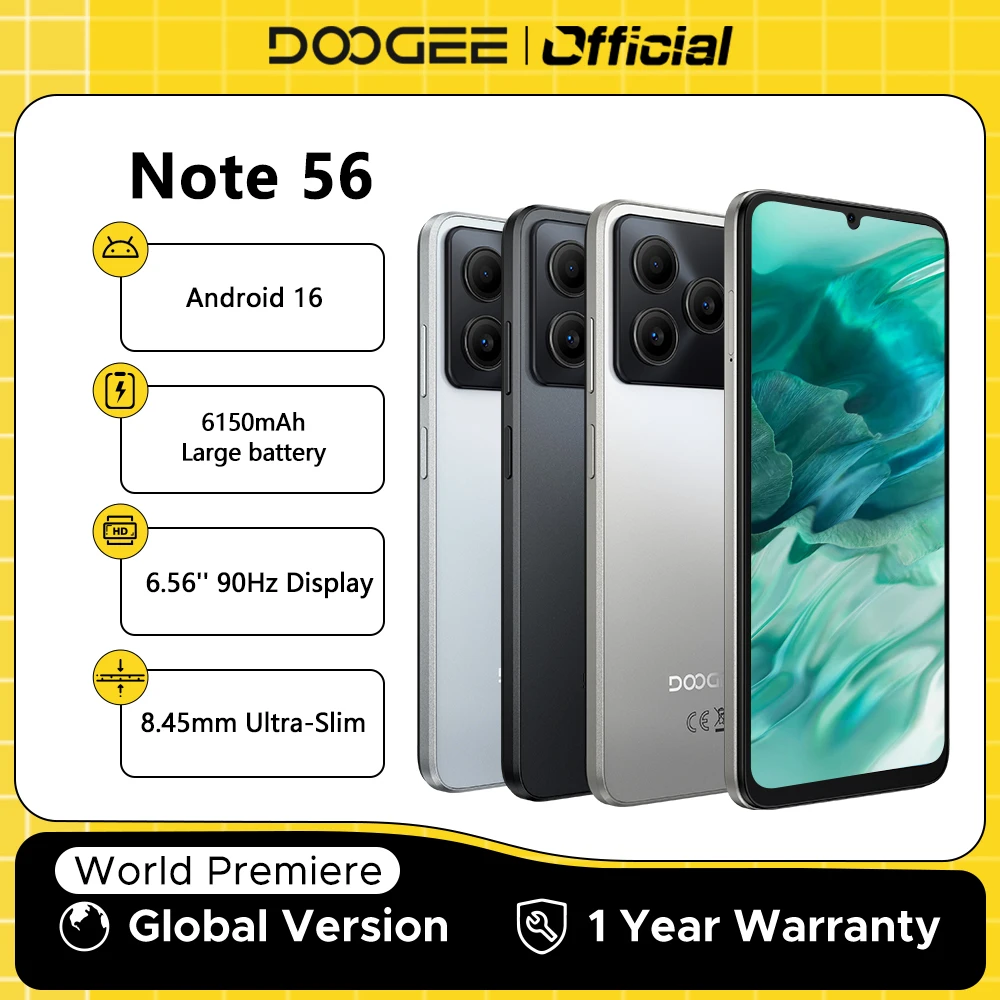 DOOGEE Note 56 Plus Price in U (Dubai) December 2025 - Mobileinto U (Dubai