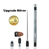 Cigar Draw Enhancer Tool Portable Dredge Drilled Stainless Steel Cuba Cigar Punch Cutter Sharp Cigar Needles Smoking Accessories 5