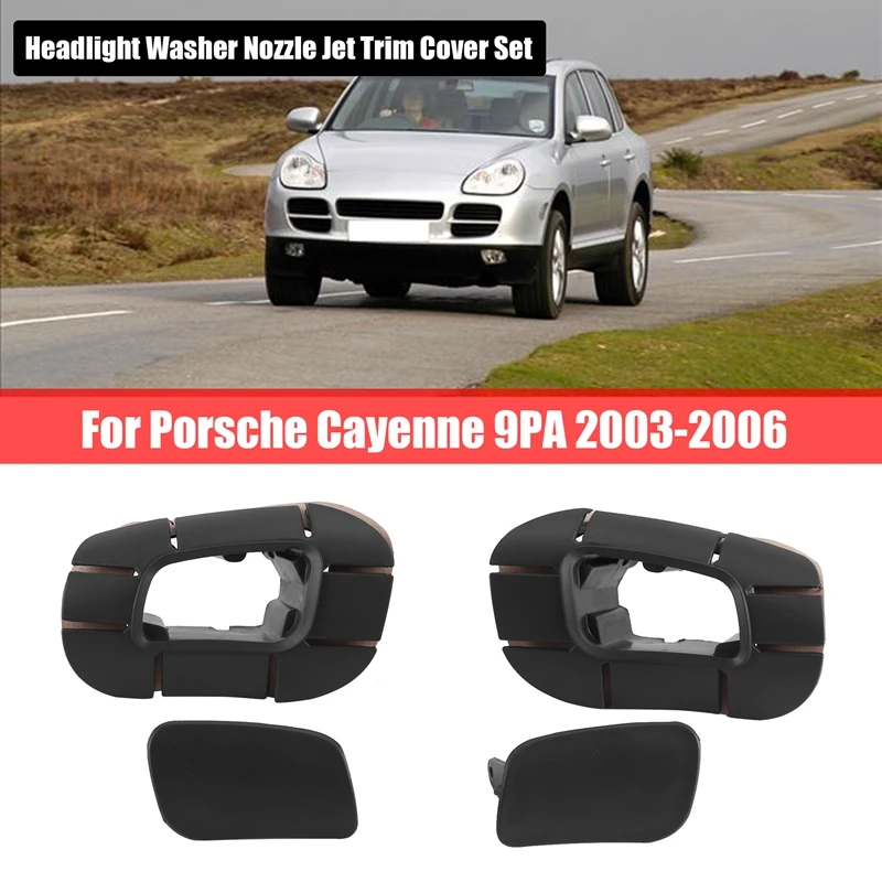 

Комплект насадок для омывателя передней фары автомобиля Porsche Cayenne 9PA 2003-2006