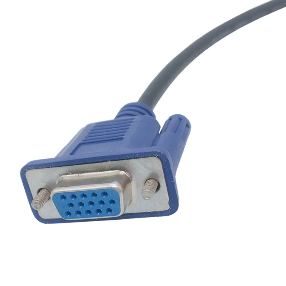 VGA Cable HD15Pin D-Sub Short Video Cable Cord Male to Male M/M to Female and Female RGB Cable 25cm 0.25m for Monitor