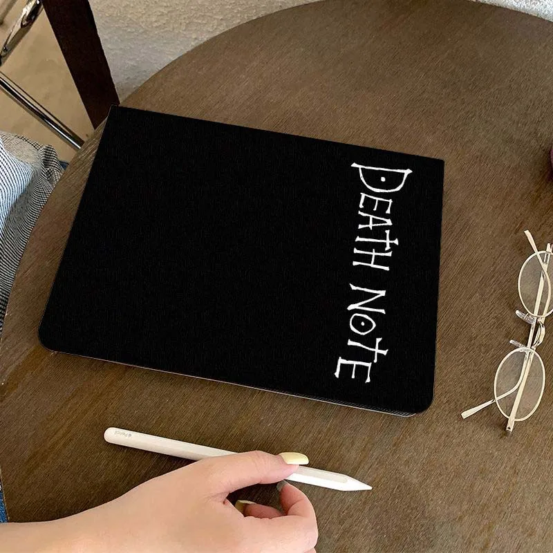 Anime-Inspired Cool Art Tablet Case - Death Note Design