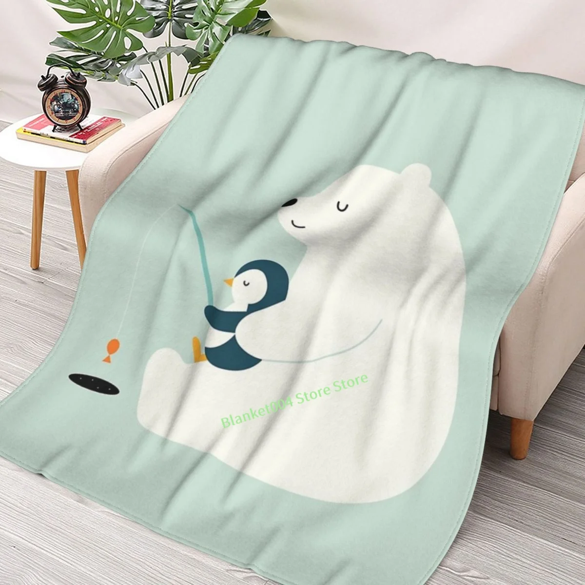 

Buddy Throw Blanket 3D printed sofa bedroom decorative blanket children adult Christmas gift
