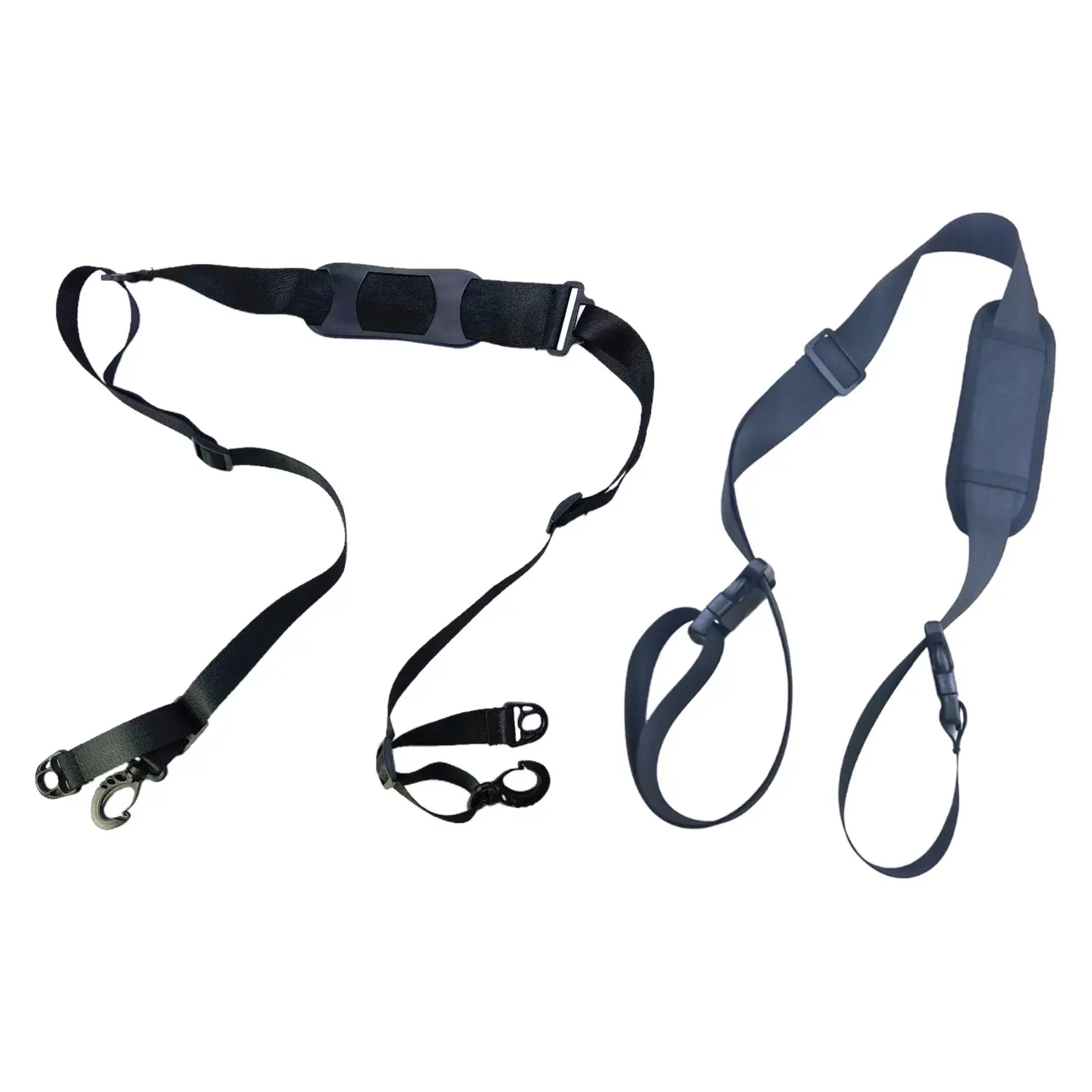 Cinghia Da Campeggio Regolabile Per Sedia Pieghevole - Tracolla Imbottita Con Fibbie A Sgancio Rapido - Adatta Per Spiaggia E Outdoor - 105-180 Cm