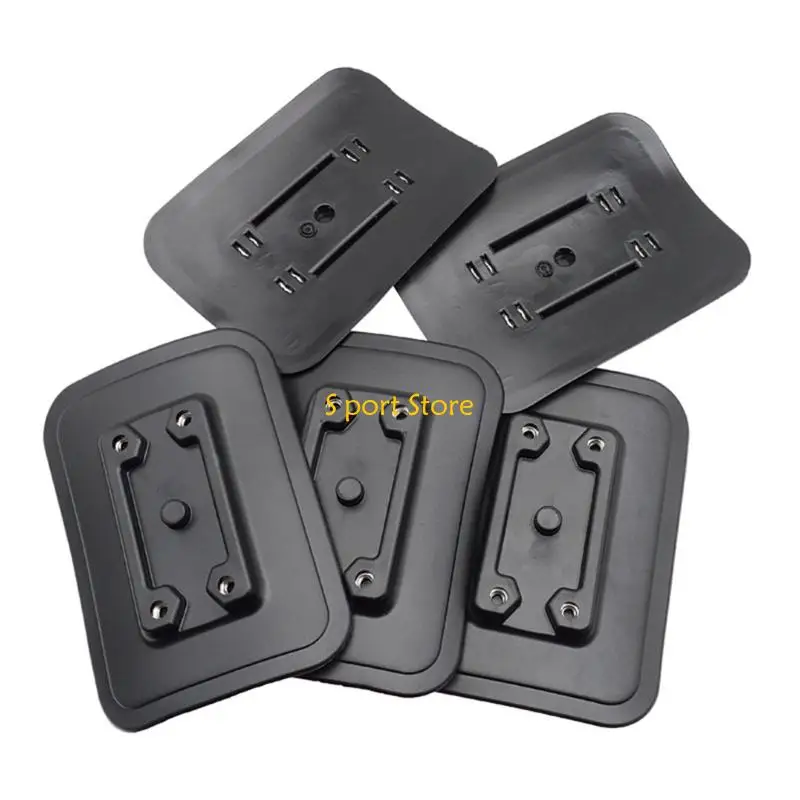 U2JB 2Pcs 카약 풍선 보트 막대 홀더 마운트 어군 탐지기 카약 서핑 보드 용 마운트 낚시대 홀더 사용하기 쉬운