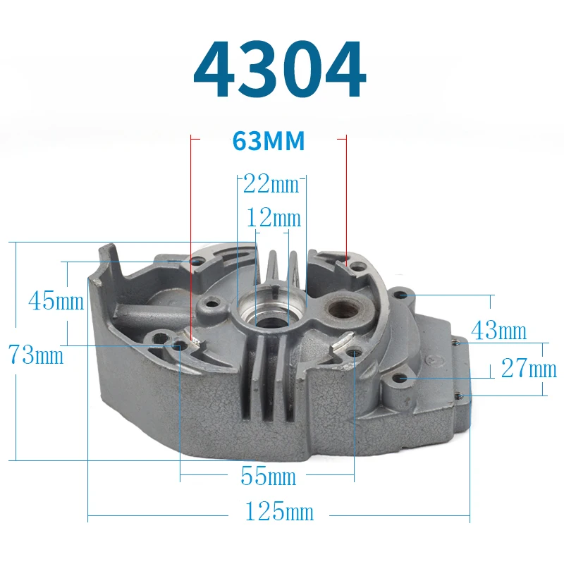 Gearbox Accessories for Makita 4304 Jigsaw Gearbox Aluminum Case Wavebox Replacement