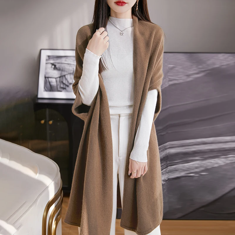 شال نسائي أنيق بتصميم كلاسيك ناعم