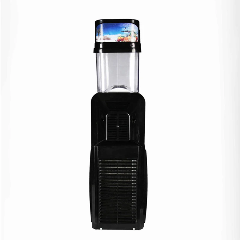 Commercial Single Cylinder Snow Mud Machine Self Service Fruit Juice Sand Ice Machine