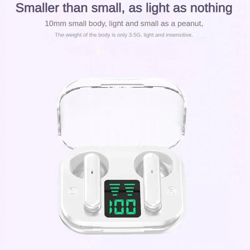 T6 TWS Bluetooth Earphones 5.3 Wireless Bluetooth Headset Noise Cancelling Headset With Microphone Headphones For iPhone Xiaomi 6