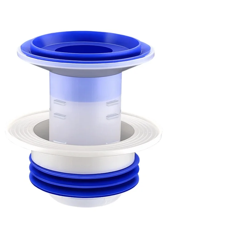 Toilet flange sealing ring thickened sewer toilet deodorant and anti-leakage bottom seat accessories