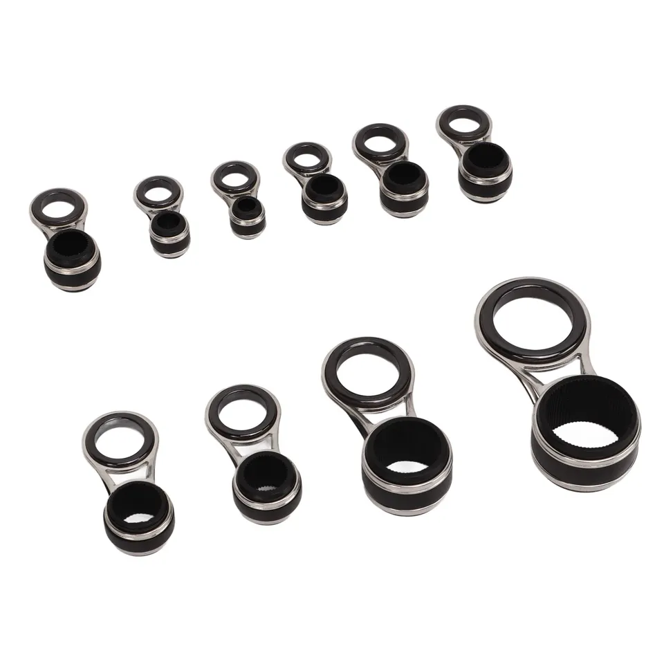 Kit Di 160 Anelli Guida In Ceramica Per Canne Da Pesca – 11 Misure (4#-30#) Per Riparazioni Veloci