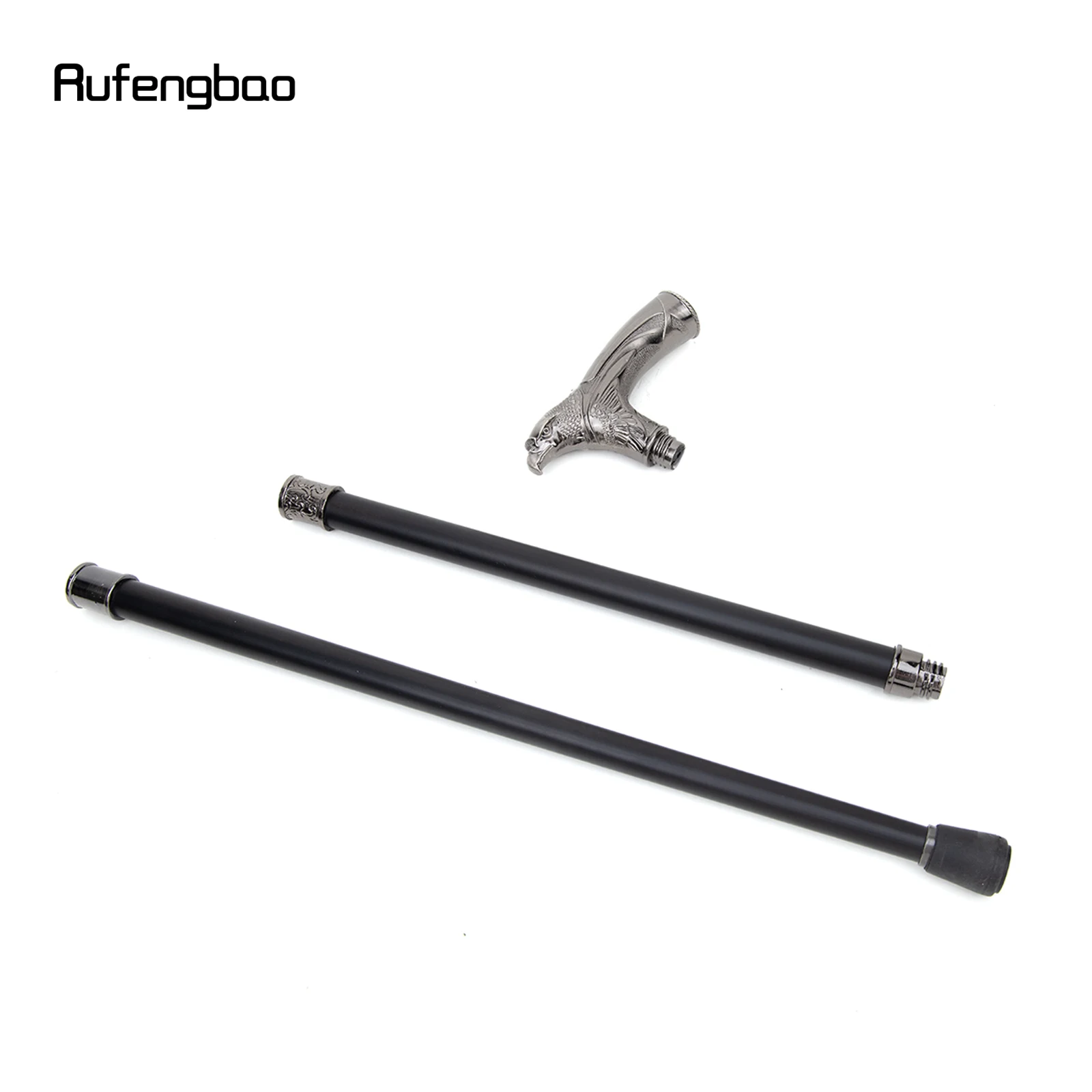 Eagle Head With Rhinestone Fashion Walking Stick Decorative Stick Cospaly Vintage Party Fashionable Walking Cane Crosier 93cm_desvips.com