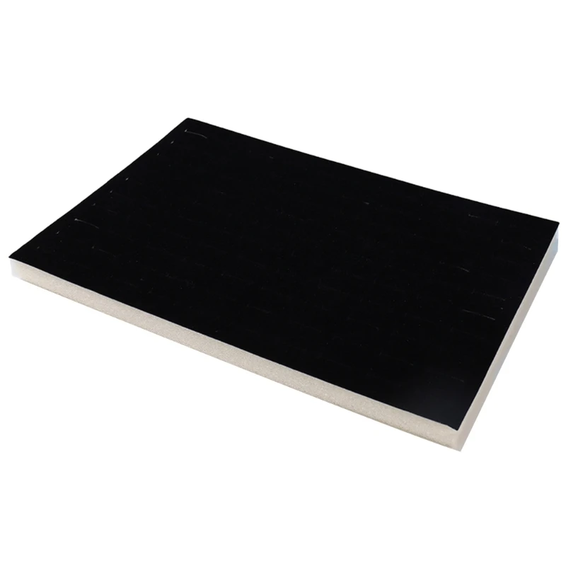 Rings for Jewelry Display and Cases Retail Travel 100 Slot Foam Insert Earring Holder for Drawers Inserts