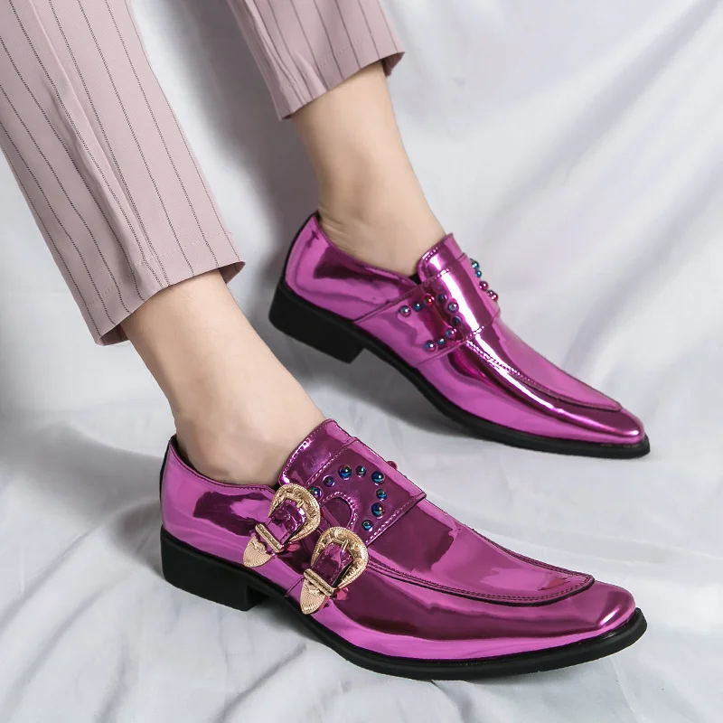 Leather Shoes Fashion Dress Shoes for Men Women Wedding Shoes