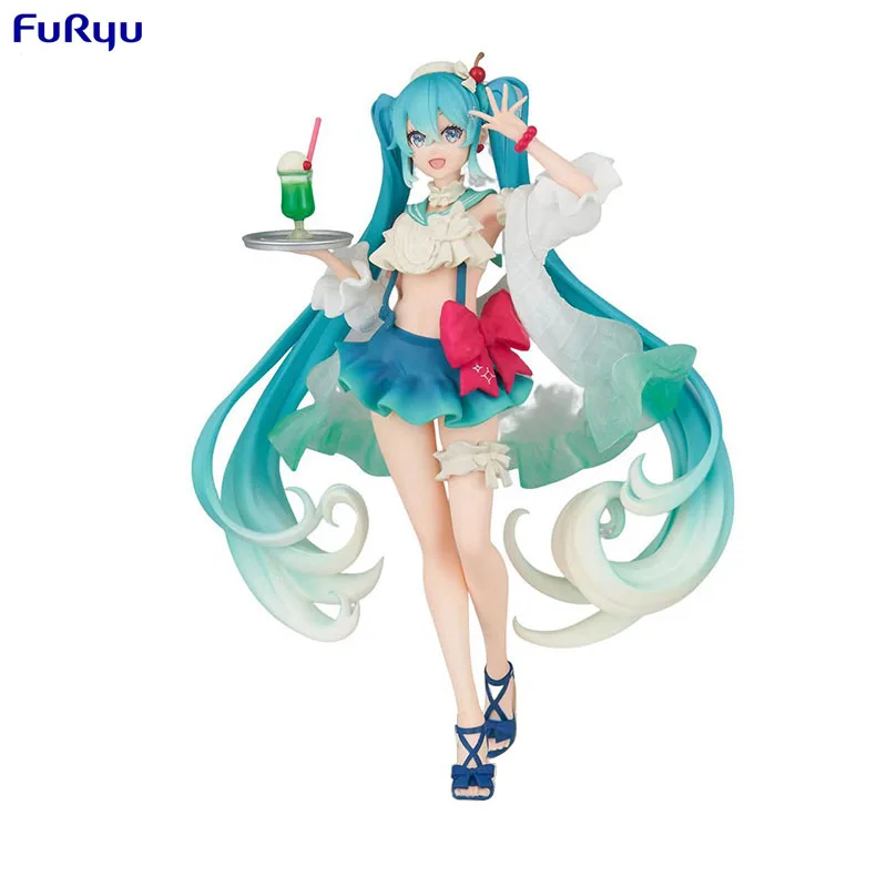

Original FuRyu Hatsune Miku Exceed Creative Figure SweetSweets Anime Figure Action Figures Model Doll Collection Toys for Boy