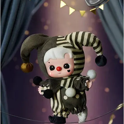 New Authentic POP MART LABUBU WHYSOSERIOUS Series Circus Clown