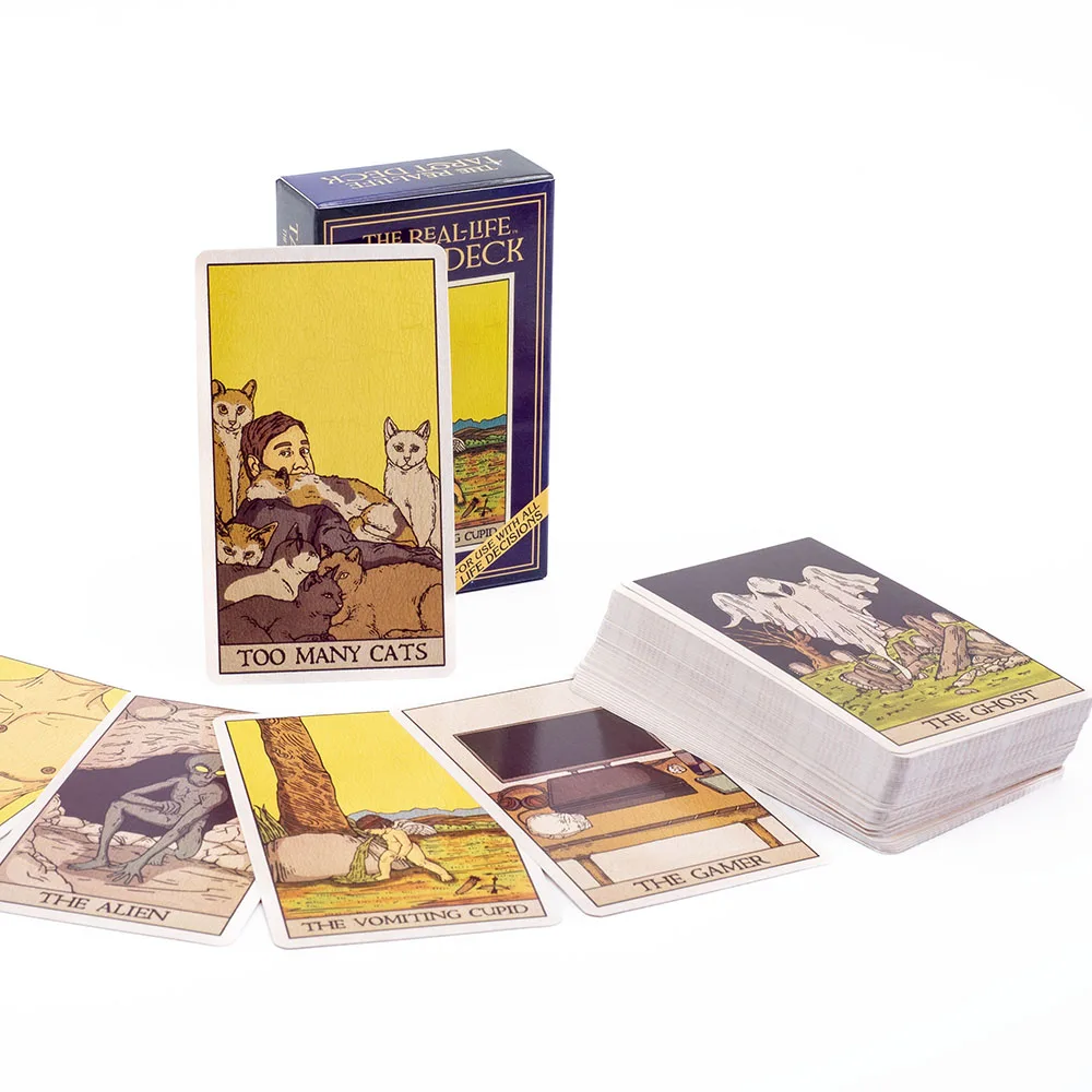 The Real Life Tarot Deck 78 Original Cards High Quality English