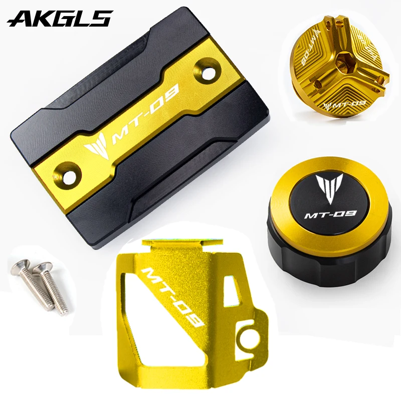 Front and Rear Brake Fluid Cover Protective Shell and Fill Port Protector