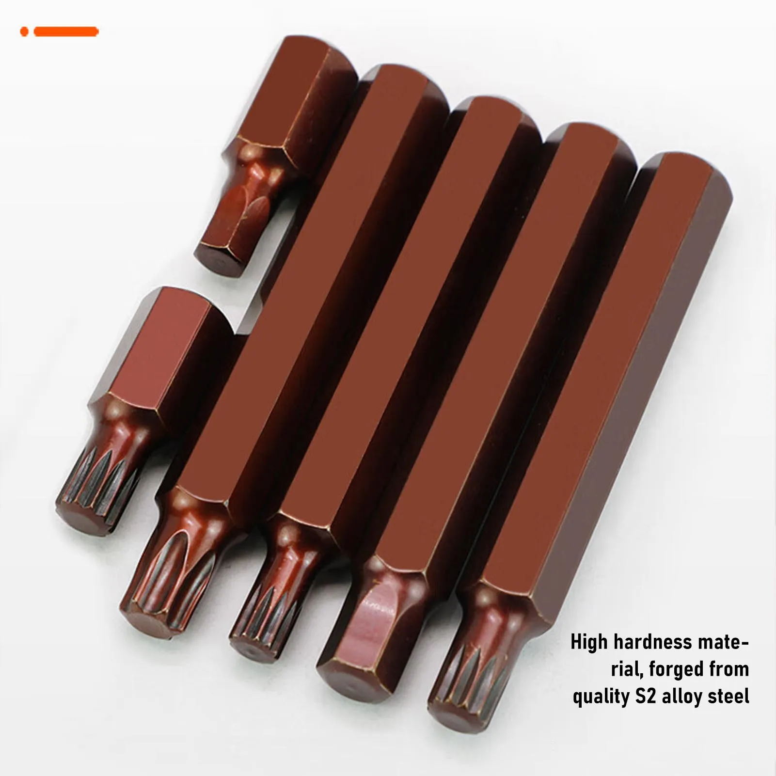 Automotive  Bit Socket Set Bit Socket Set Star Hex 3/8in Cr V  Alloy Steel High Torsion for Automotive