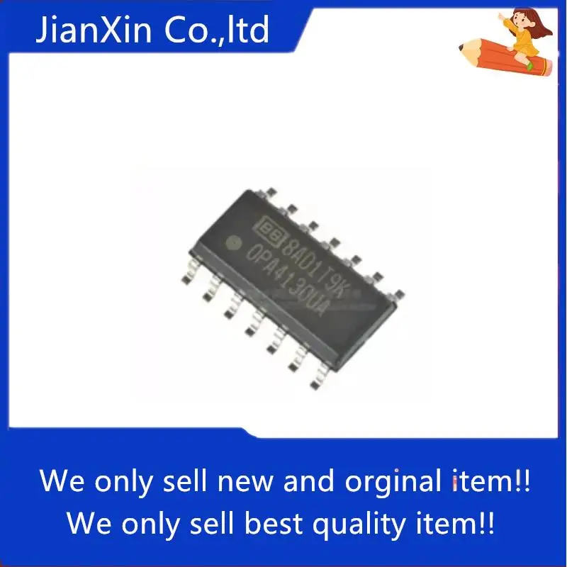 

10pcs 100% orginal new OPA4130UA OPA4130U SOP14 Low Power Input Operational Amplifier