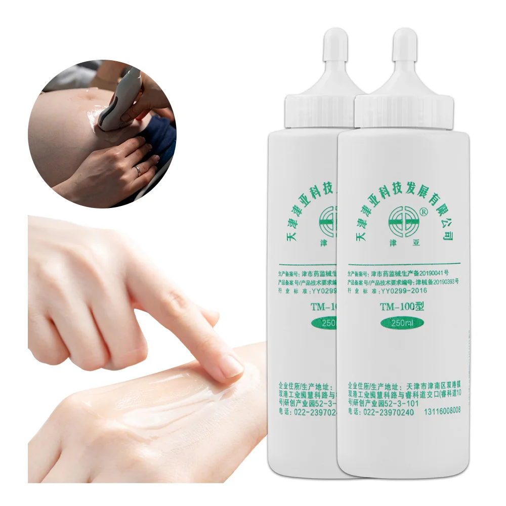 Gel conducteur 250ML pour stylo d'acupuncture électronique, Machine TENS, masseur EMS, Doppler fœtal, épilation IPL