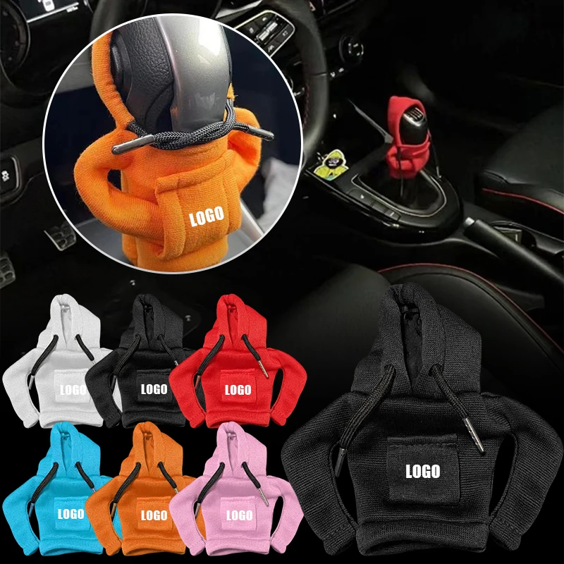Gearshift Hoodie Car Gear Shift Knob Cover Sweatshirt Change Lever Cover  For Mazda 2 3 6 CX-3 CX-5 CX-8 MX-30 MX-5 ATENZA R360
