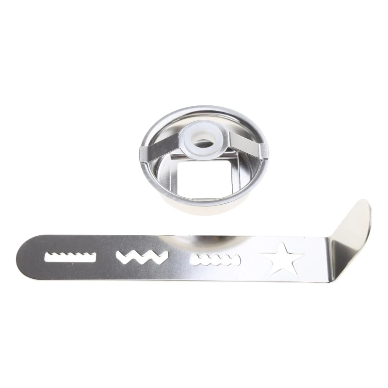 Cookie Cutter Cookie Maker Attachment Pastry Attachment Grinder Stainless Steel Biscuit Mold Dough Cutters for Cookie