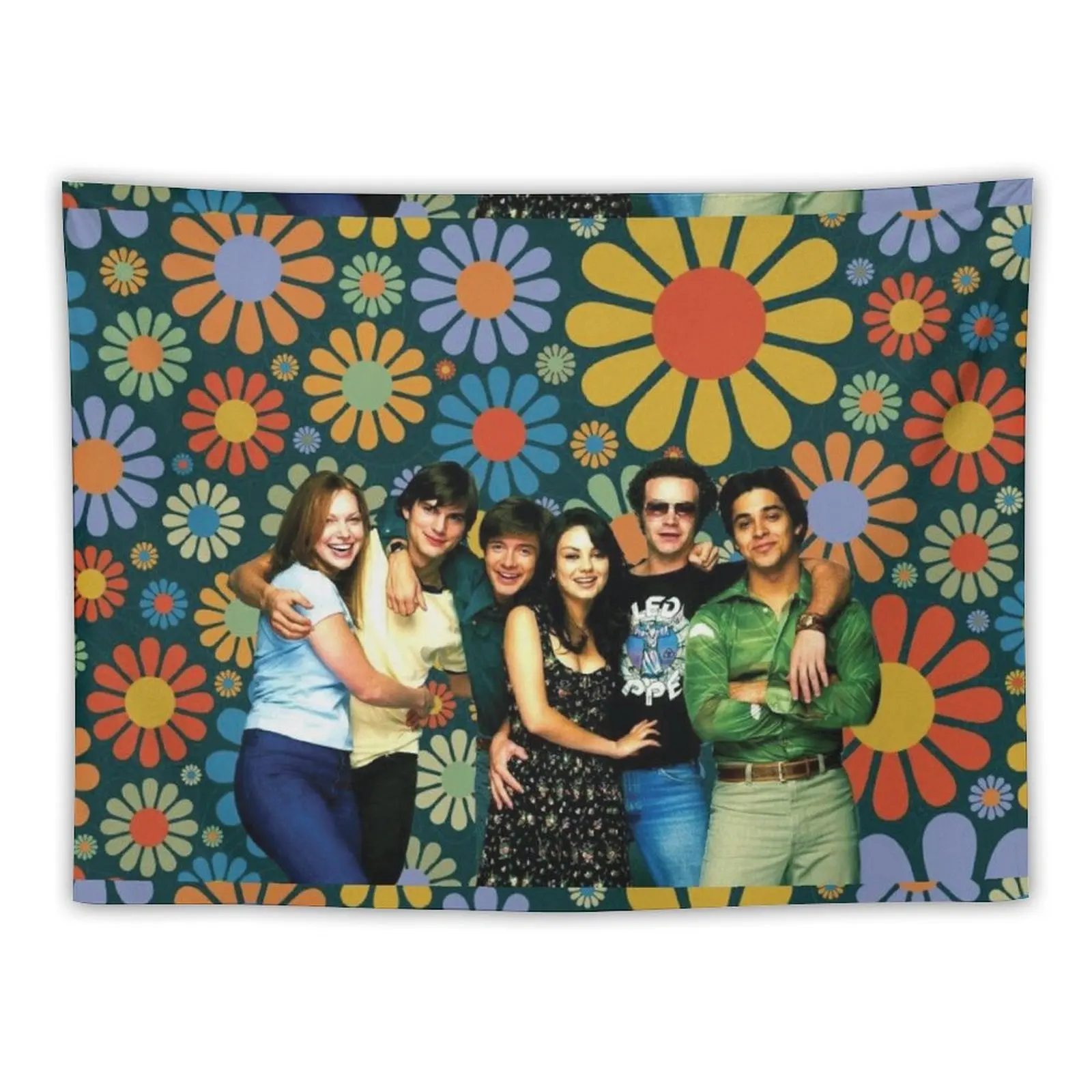 

That 70s Show Floral Promotional Poster Tapestry Cute Decor Bed Room Decoration Decor For Bedroom Wall Art Tapestry