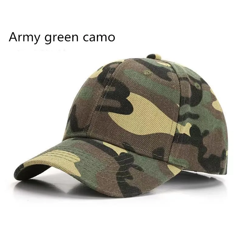 Custom Logo embroidery mesh trucker hat Camouflage sports hip hop curved brim baseball cap Unisex Men Women's Trucker hat gorros 2
