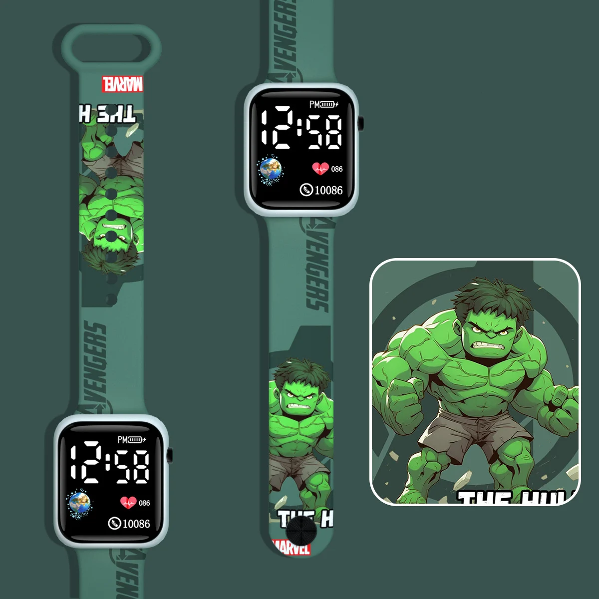 新しいスパイダーマンの子供用腕時計、女の子用スマートウォッチ、子供用デジタル腕時計、女性用腕時計、子供用腕時計 ﻿