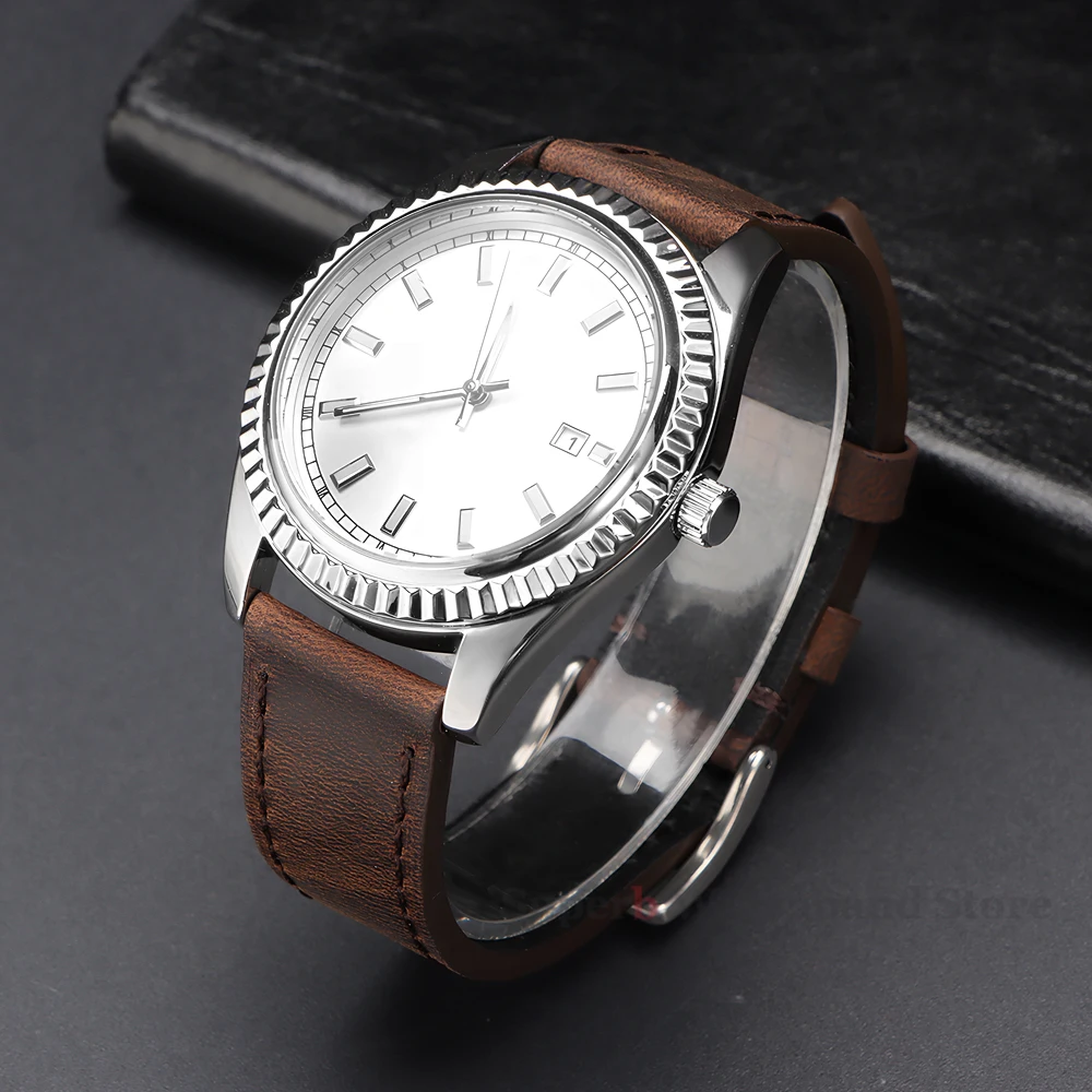 Vintage Retro Genuine Leather Watch Band - Quick Release Soft Strap