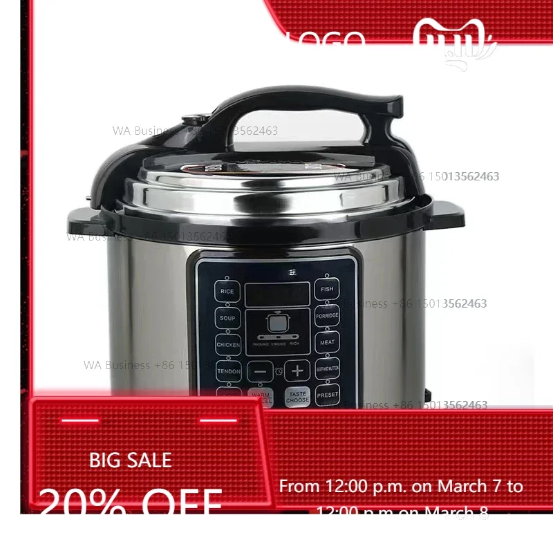 

Pressure Cooker Multifunctional Intelligent Household Large Capacity Rice 、Pressure 압력밥솥 قدر ضغط طنجرة الضغط